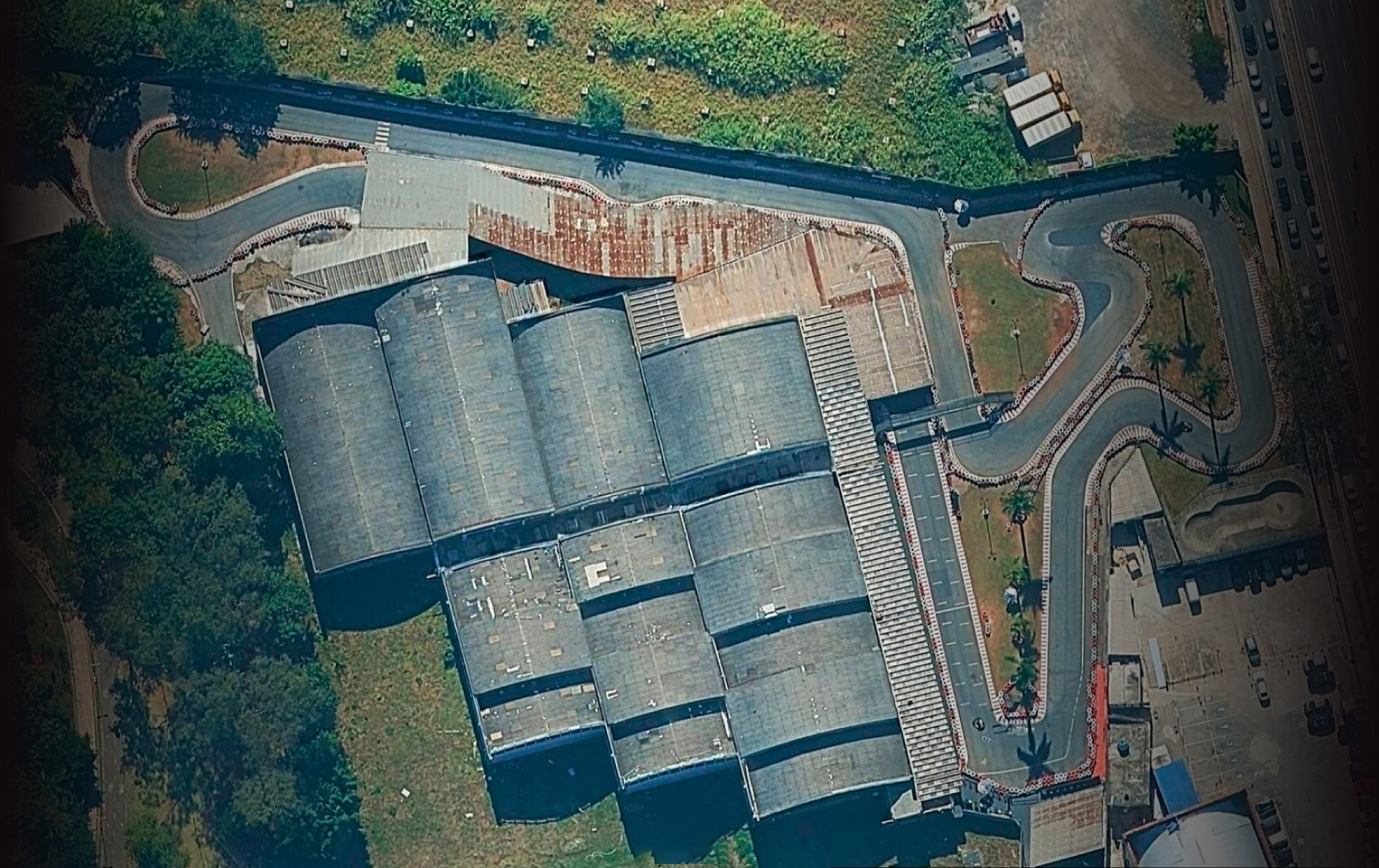 Vista do circuito Speedland